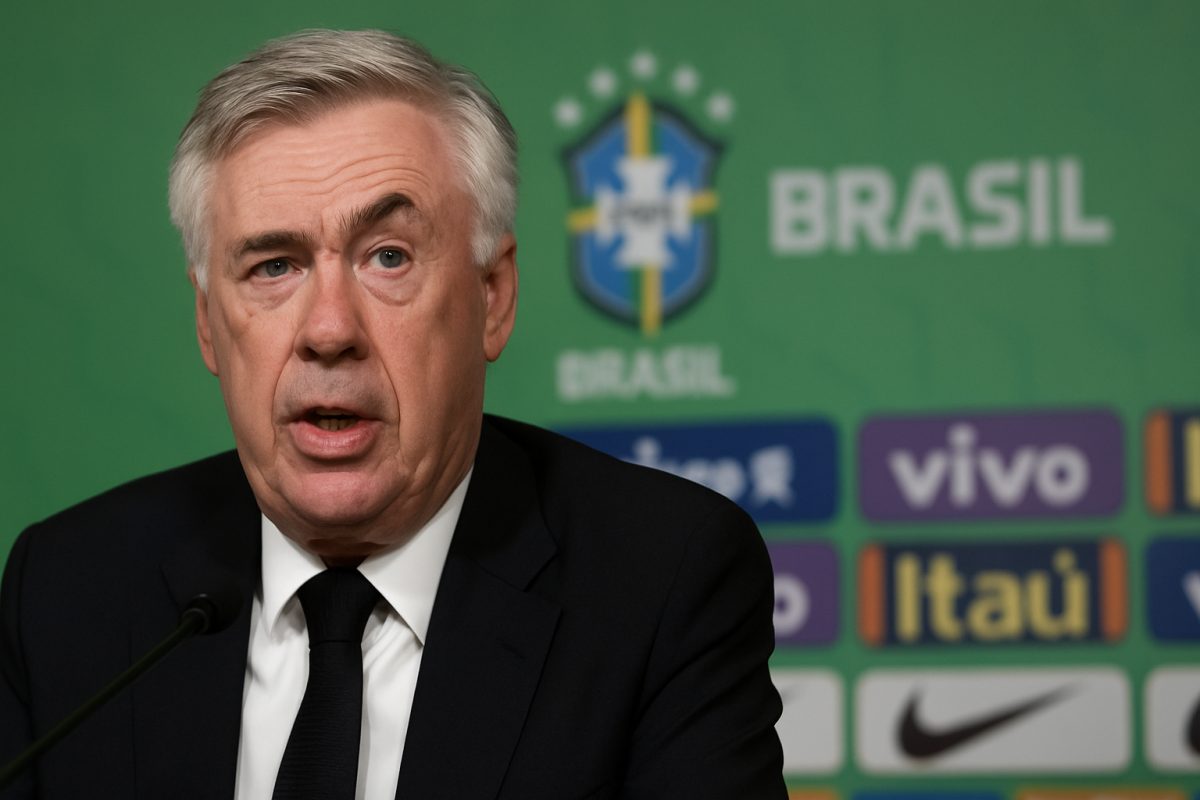 Ancelotti anuncia 26 convocados para amistosos da seleção brasileira