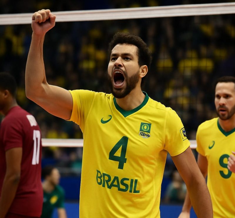 Brasil garante vaga no Mundial de Vôlei ao vencer Venezuela