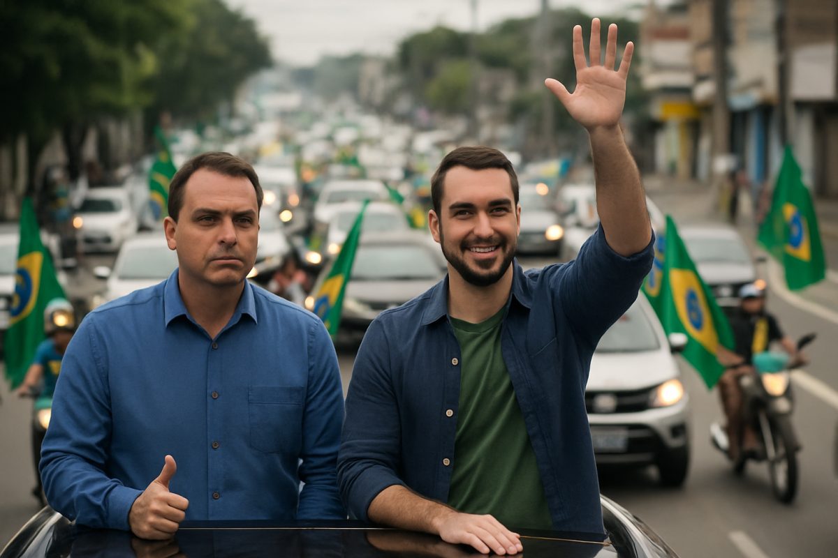 Campos: Direita promete carreata gigante na visita de Flávio Bolsonaro e Douglas Ruas no sábado
