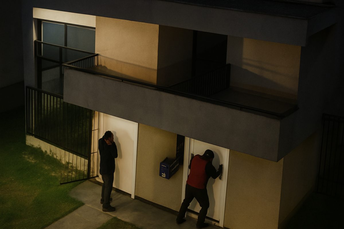 Casa é invadida e furtada durante a noite em Campos