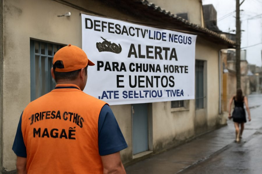 Defesa Civil de Macaé emite alerta para chuvas intensas e ventos fortes