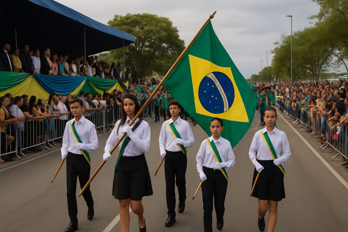 Desfile de 7 de Setembro abre Mês da Pátria em Campos