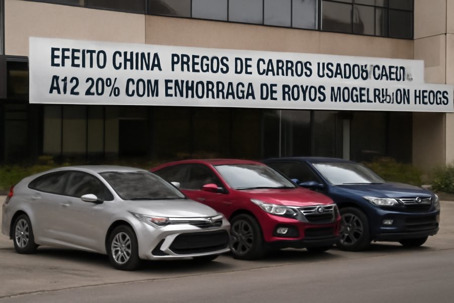 Efeito China: preços de carros usados caem até 20% com enxurrada de novos modelos chineses