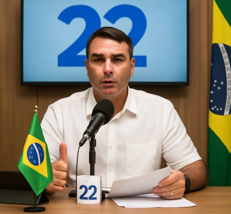 Flávio Bolsonaro planeja recrutar fiscais de urna em site