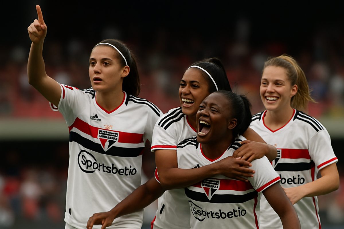 Equipe do São Paulo é a primeira finalista do Brasileirão Feminino