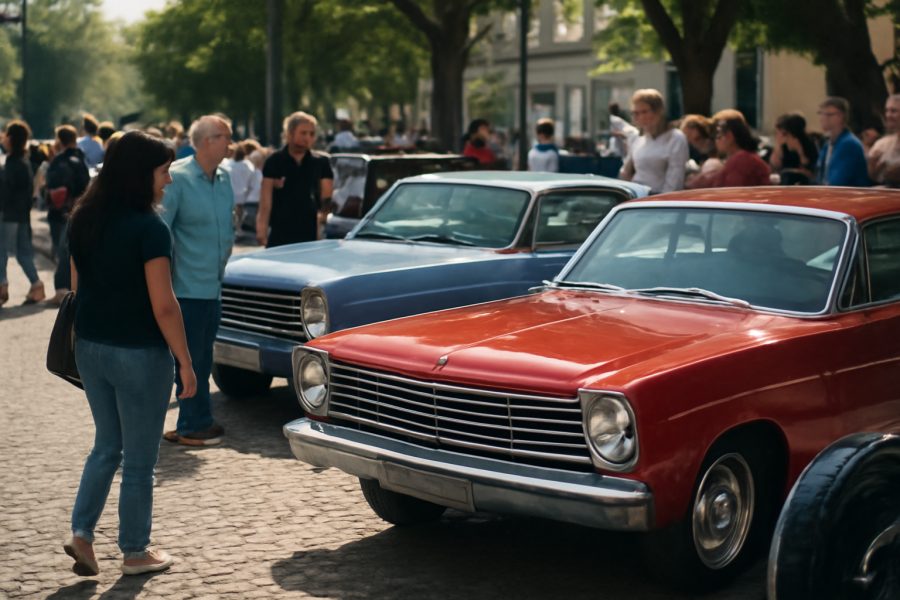 Exposição de Carros Antigos e Samba do Bem agitam São João da Barra