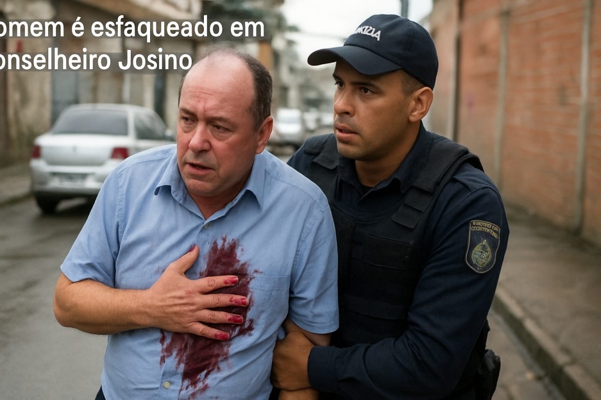 Homem é esfaqueado em Conselheiro Josino