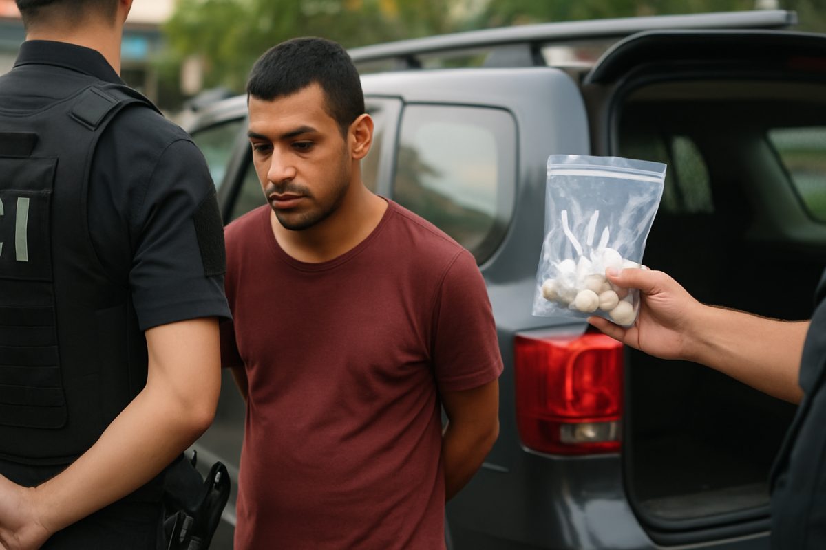 Homem é preso com cocaína e crack durante ação policial