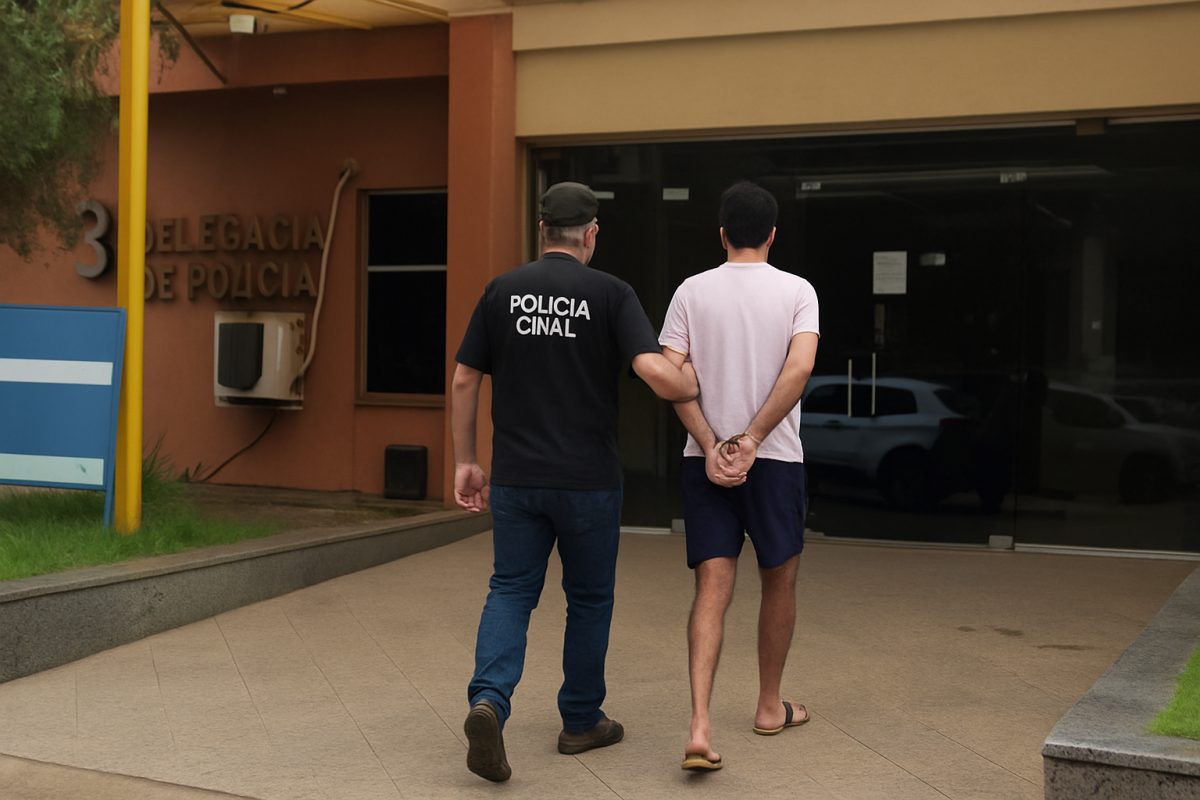 Homem é preso suspeito de agredir e cortar cabelo da ex-companheira com faca em Aperibé