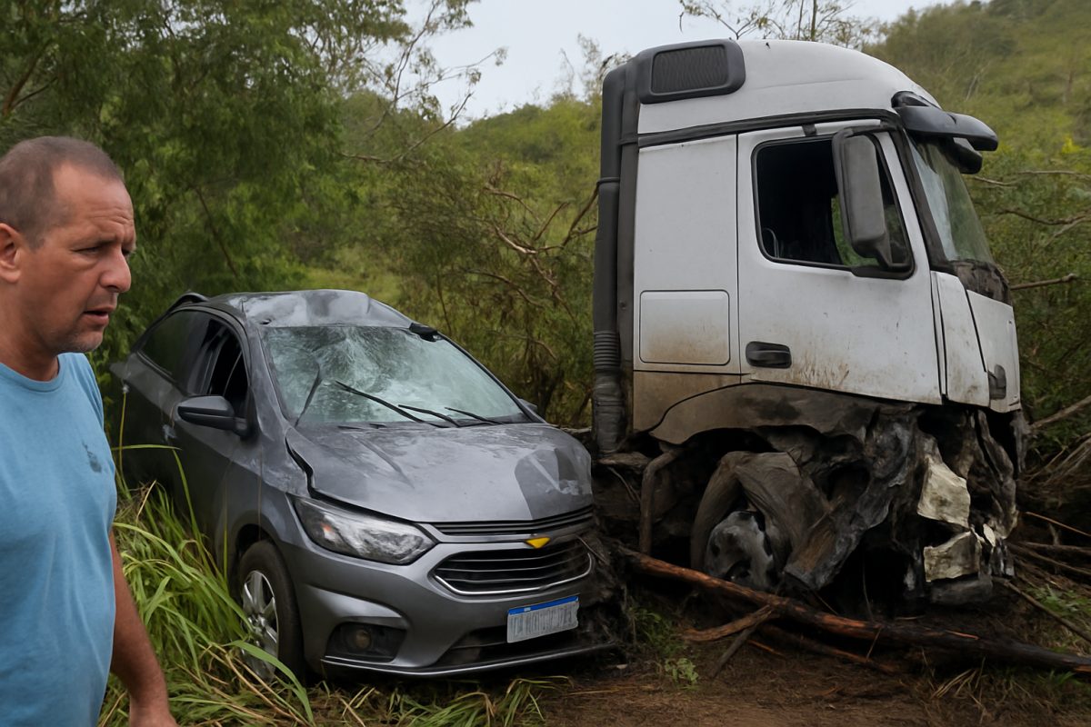 Acidente fatal na BR-356 em Itaperuna causa grande congestionamento