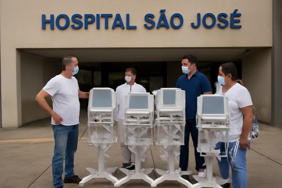 Hospital São José recebe novos ventiladores digitais para UPG
