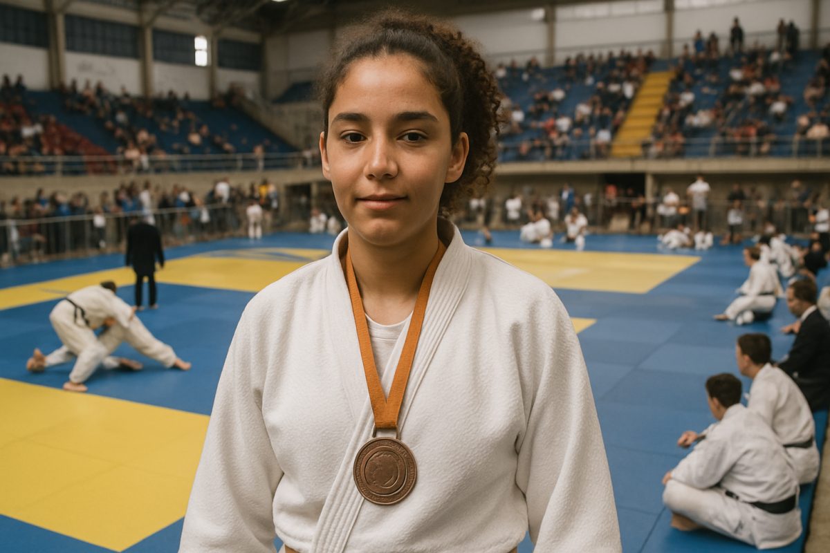 Kauã Souza conquista bronze no estadual de judô em Teresópolis