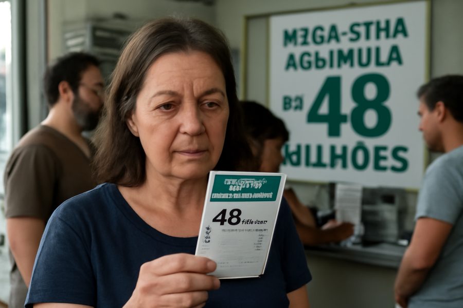 Mega-Sena acumula para R$ 48 milhões; confira os números sorteados
