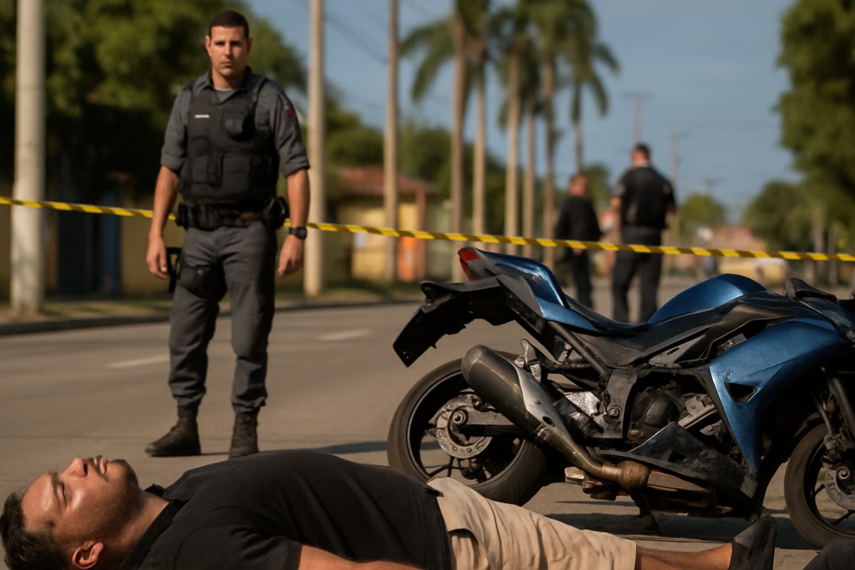 Motociclista morre em acidente na Av. 28 de Março em Campos