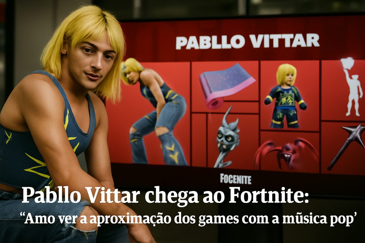 Pabllo Vittar lança coleção exclusiva no Fortnite