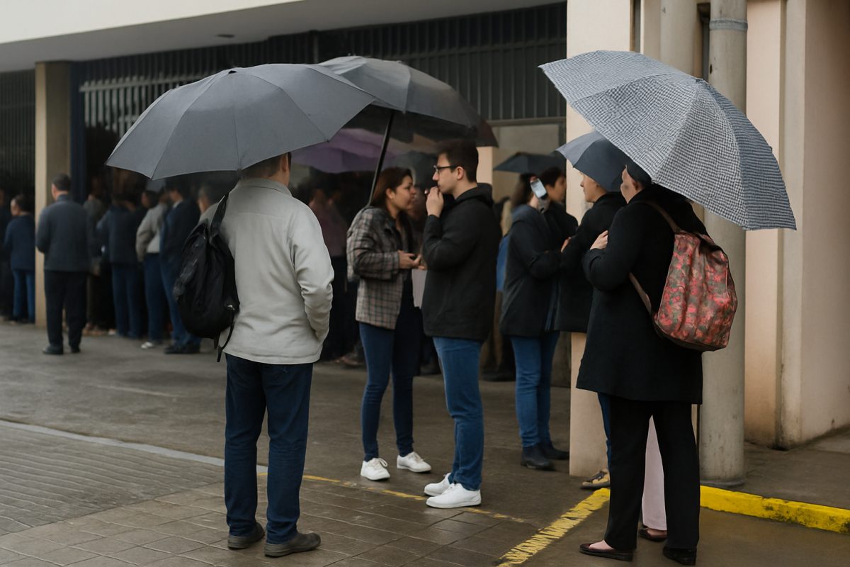 Pacientes enfrentam longas filas em posto de saúde de Nova Friburgo