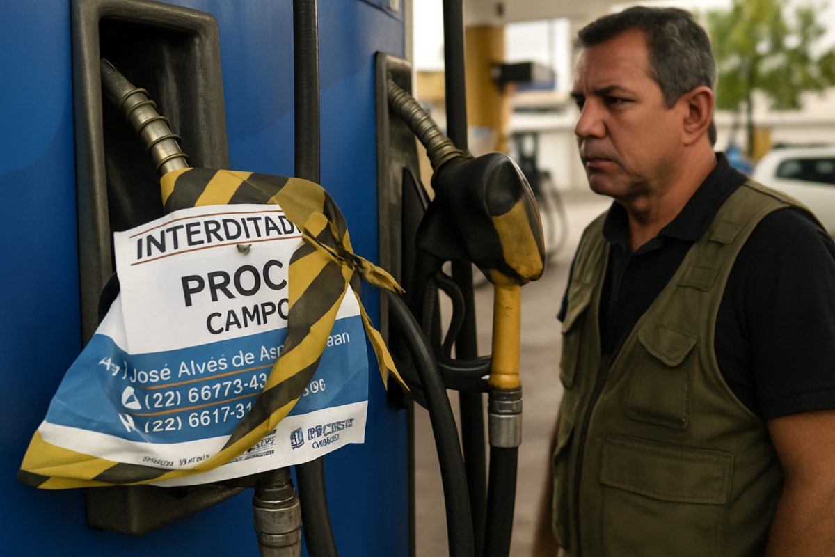 Procon autua posto em Campos por irregularidade na gasolina