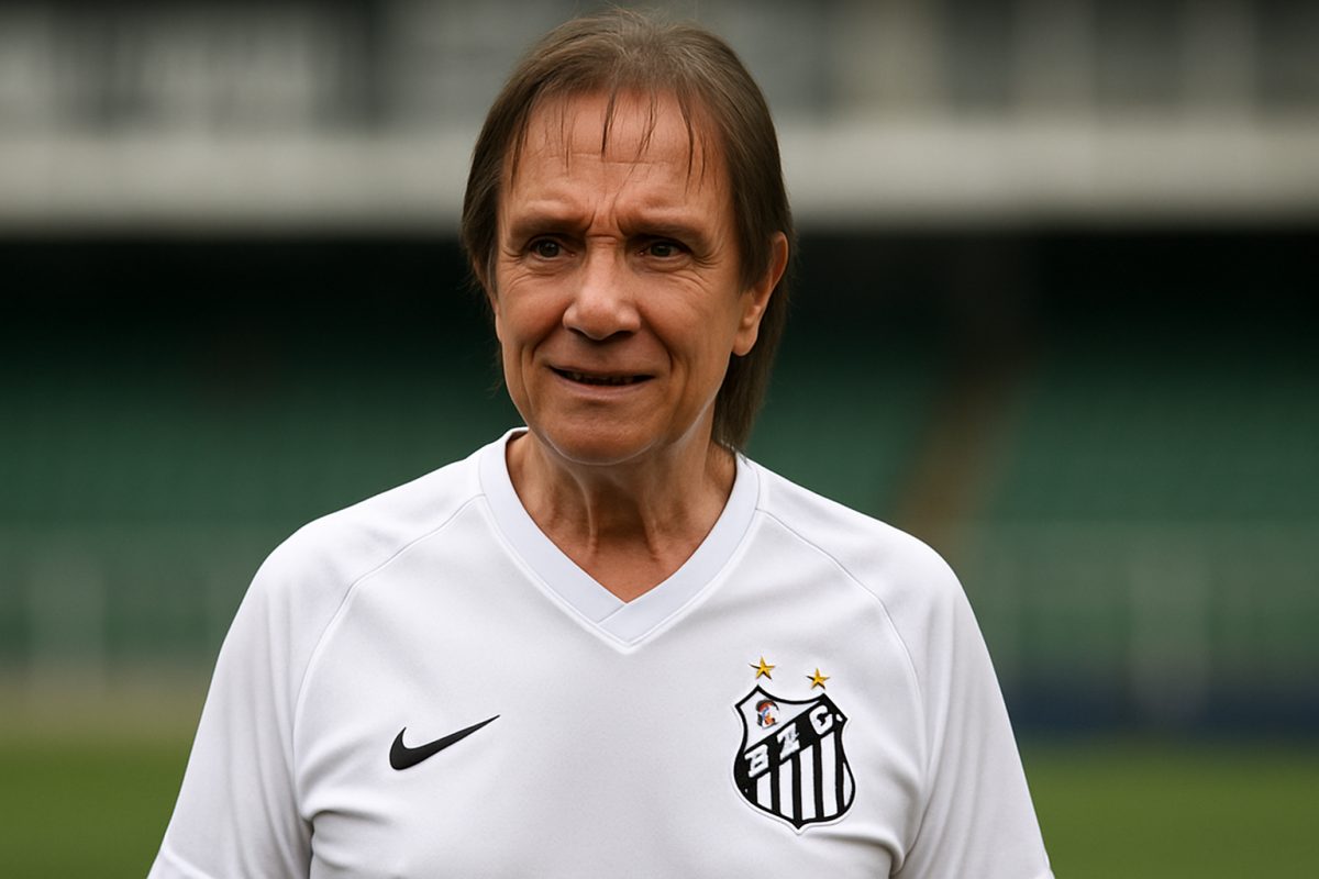 Roberto Carlos revela ser torcedor do Santos desde criança