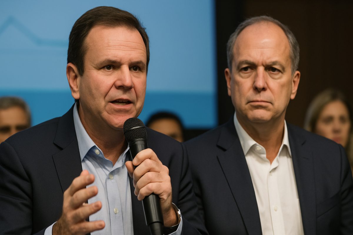 Eduardo Paes lidera na disputa pelo Governo do Rio de Janeiro