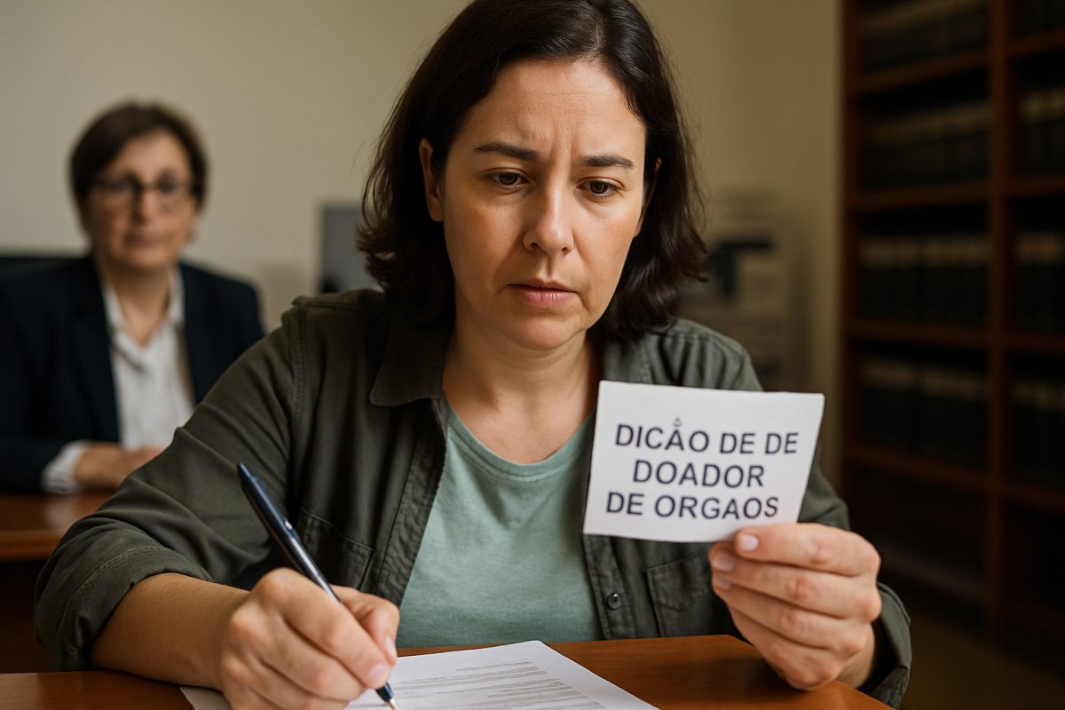 Doação de órgãos pode ser registrada online em cartórios