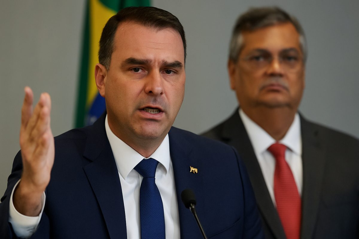 'STF perdeu pudor', diz Flávio sobre reintegração de Andrei à PF por Dino