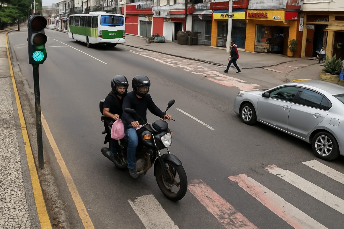Videomonitoramento em Campos identifica moto clonada