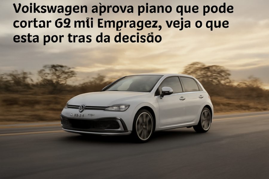 Volkswagen planeja cortar 50 mil empregos em reestruturação global