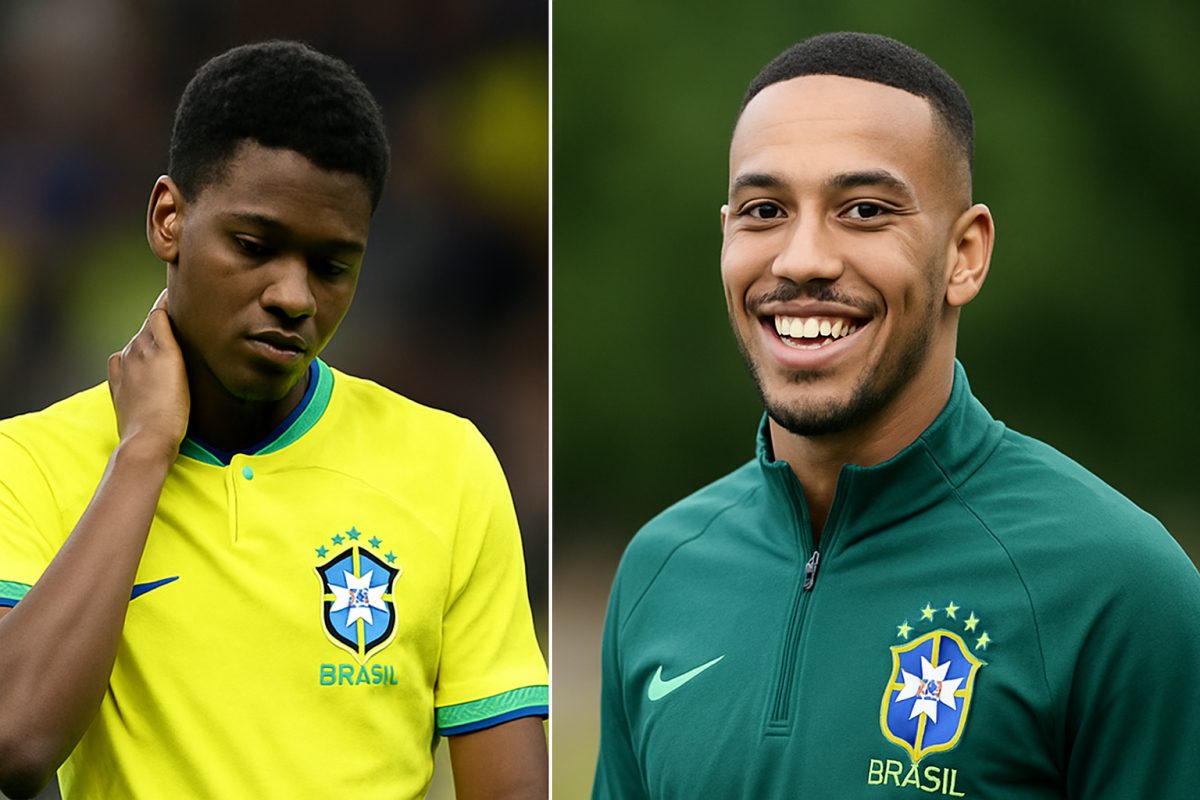Wesley é substituído por Vanderson em amistosos da Seleção