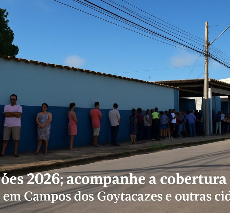 Eleições 2026: cobertura do 1º turno no Norte Fluminense