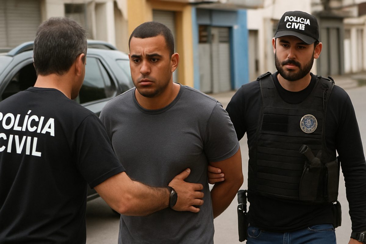 Homem é preso durante ação da Polícia Civil em Campos dos Goytacazes