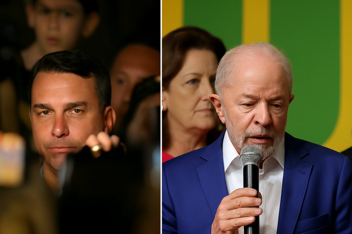 Lula teve 1,7 milhão de votos a menos em SP, RJ e MG do que em 2022; Flávio, 1,3 milhão a mais que Jair