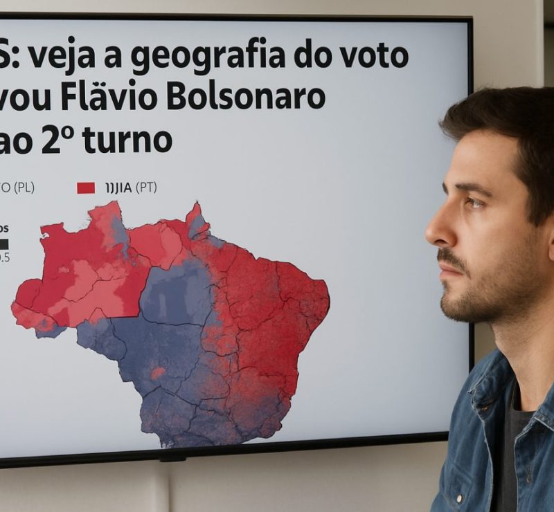 Disputa entre Flávio Bolsonaro e Lula leva a 2º turno