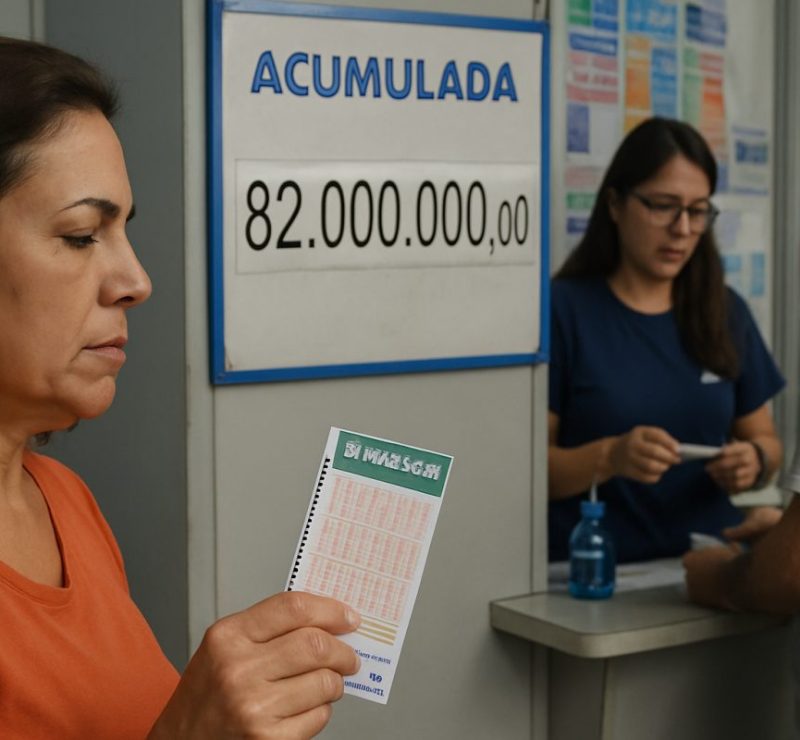 Mega-Sena acumula em R$ 82 milhões; veja os números sorteados
