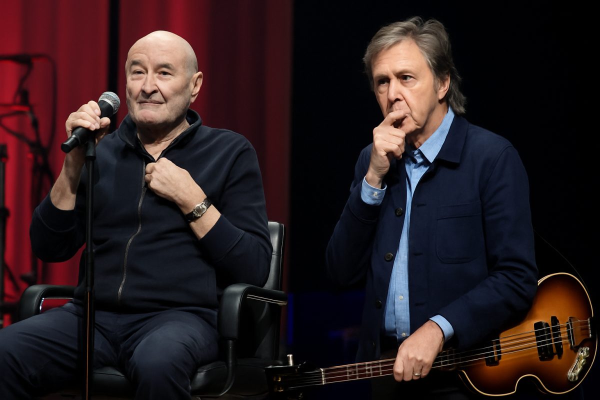 Phil Collins diz que ‘fez as pazes’ com Paul McCartney após briga de 20 anos atrás