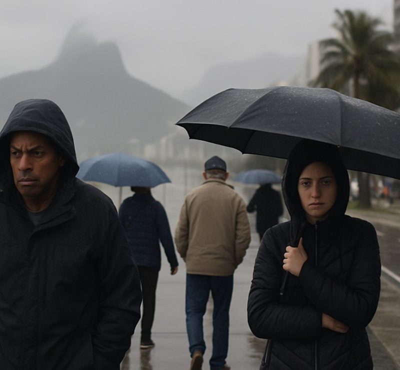 Rio de Janeiro enfrenta chuva intensa e alerta no interior