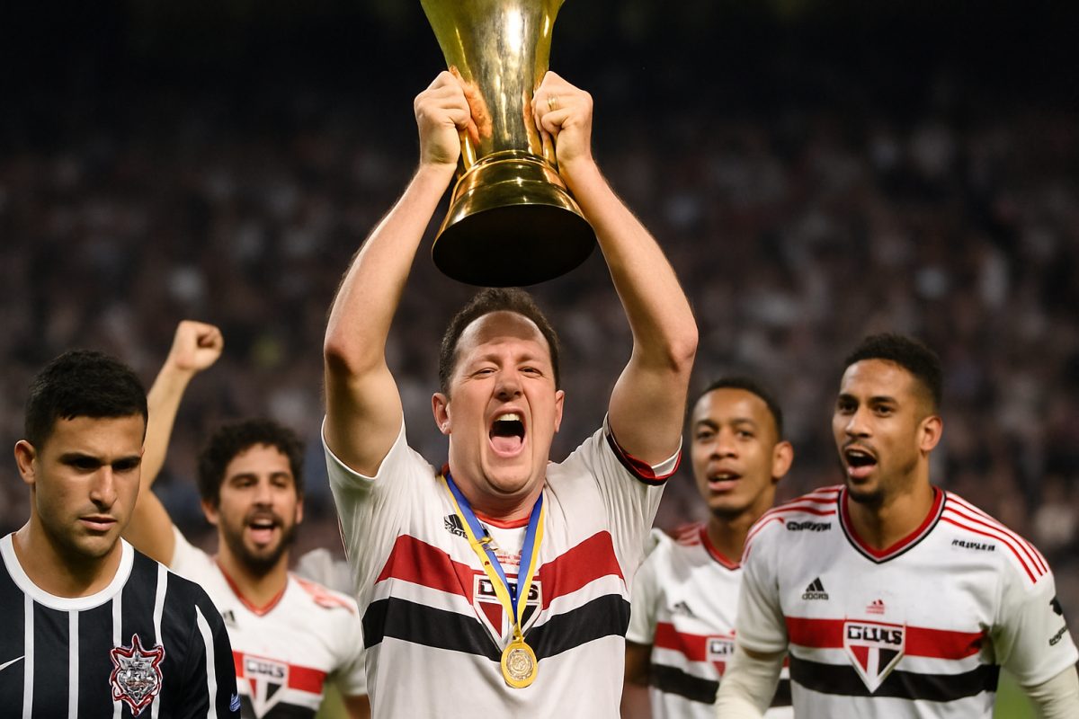 São Paulo segura Corinthians e é campeão brasileiro pela 1ª vez