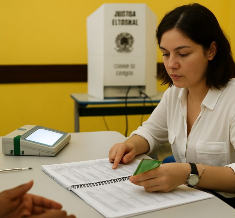 Benefícios e direitos de quem atua como mesário nas eleições