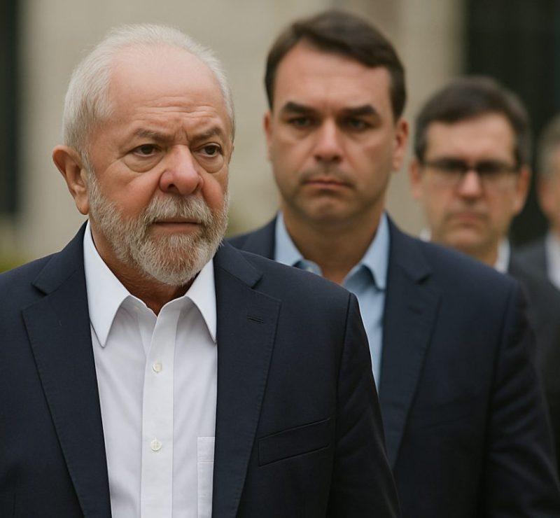Pesquisa indica empate técnico entre Lula e Flávio Bolsonaro